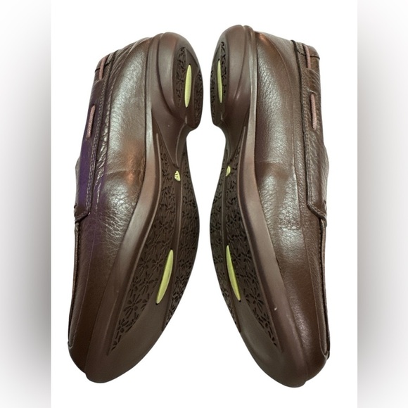 Red Wings Women’s Pebble Brown Lace Up Leather Slip-on Shoe Size 6.5 - Picture 5 of 7